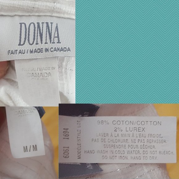 Donna White Sheer Checks Button Front Shirt Dress - Picture 5 of 5